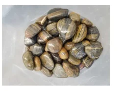 Outlet 100 kg Polerade småsten Blankt grus Flodsten Pebbles Trädgårdsgrus Prydnadsgrus # Trädgårdsstenar & Klivstenar