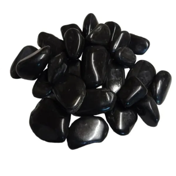 Outlet 180 kg Polerade småsten Blankt grus Flodsten Pebbles Trädgårdsgrus Prydnadsgrus * Trädgårdsstenar & Klivstenar