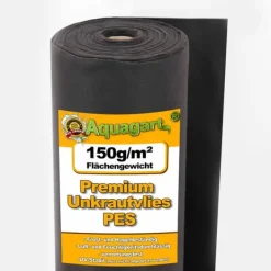 Clearance 225 m² Ogräsbekämpningstyg Trädgårdsfleece Mulchtyg Ogräsbekämpningsmembran 150 g 1 m bred PES Markduk & Fiberduk