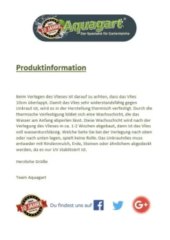 Discount 25 m² Trädgårdsfleece Ogräsbekämpningstyg Ogräsfoder Mulchfoder Mulchtyg 150 g/m² 1 m w. Markduk & Fiberduk