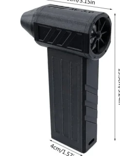 28,8 mm borstlös motor jetfläkt Tyst hög effekt 110 000 varv/min turbofläkt dammblåsare Rengöringsverktyg typ C Gränssnittsrengöring Camping utomhus | CDON
