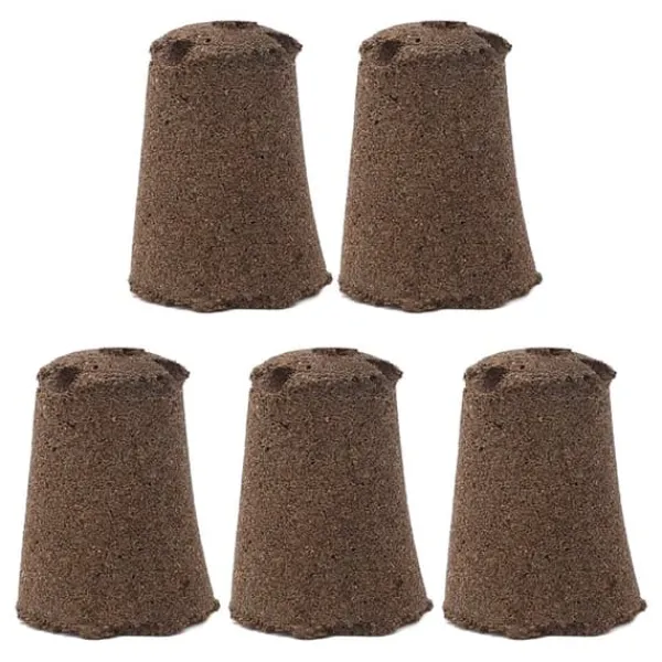 50 st Plantblock Torvplanteringsblock för trädgårdsarbete Hydroponics Jordfria odlingsväxter Groning HRD TN0314