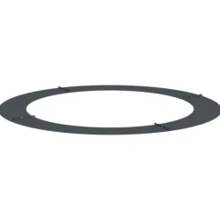 Antracit Planterare i Harts - Modern Hållbar Design | Diameter: 120 cm | Färg: Antracit