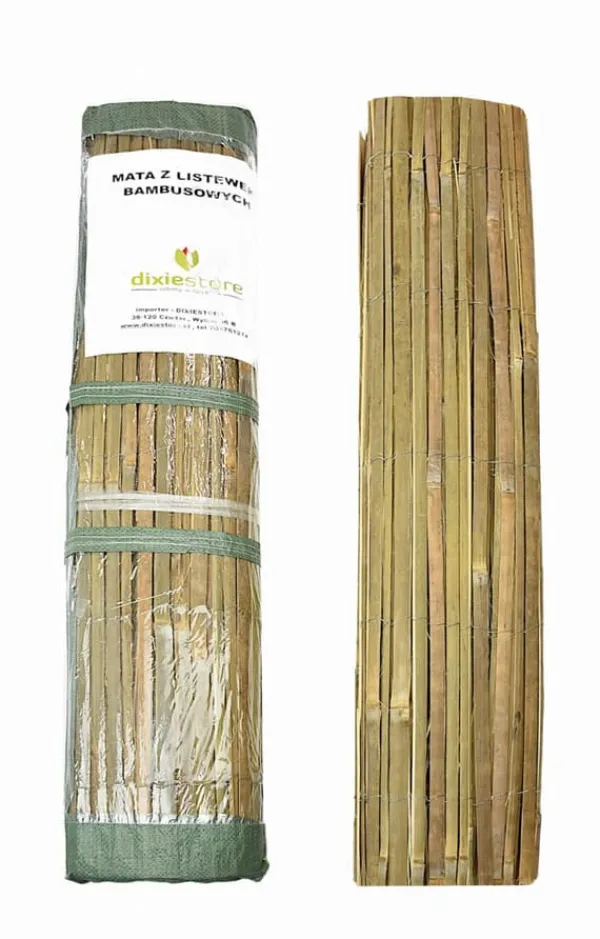 Bambu matta 1 × 3 m – insynsskydd balkong, terrass, trädgård