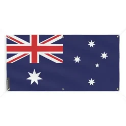Hot Bannern Flagga av Australien - PIXELFORMA - 60x120cm - Hållbar polyester - 6 förstärkta öglor Flaggor & Vindstrutar
