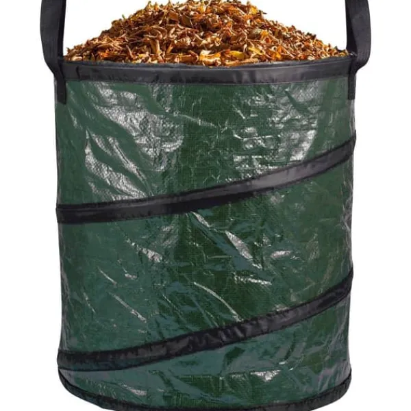 Hot Basetech BT-2258734 Trädgårdssäck 56 l Grön Trädgårdskorgar