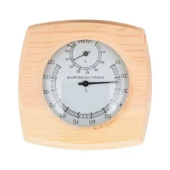 New Bastu Digital Termometer Hygrometer Fuktighetstemperaturmätare Bastu