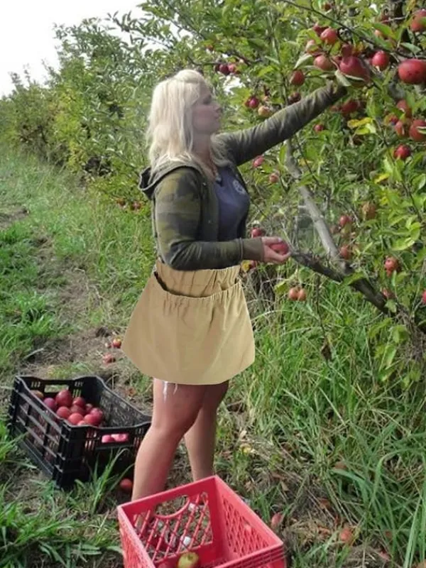 New Berry Foderpåse Multipurpose Slitstark Nylon Frukt Foraging förvaringsväska med spänne Trädgårdskorgar