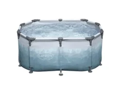 Sale Lay-Z-Spa 6002N, 431 l, 2 personer, Oval, Polyester, Polyvinylklorid (PVC), Stål, Blå, Grå, Blå Pooler