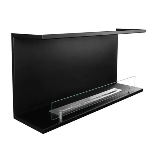 Discount Bioetanolskamin - Trevi 90 - 3 öppna sidor - Modern design - Ekologisk Öppna Spisar