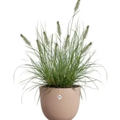 Outlet Blomkruka - ELHO - Sereh Rond 40 - Brun - Ø 39 x H 33 cm - 100% återvunnen Krukväxter Inomhus