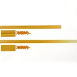 Blomsterställ för bröllop 2-pack - Rektangulär ställning - 80 cm & 100 cm - Metall - Fristående - Modern design - Guld