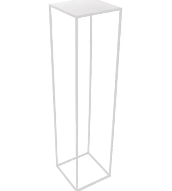 Blomsterställ LOFT MET 363 – 100 cm vit metall