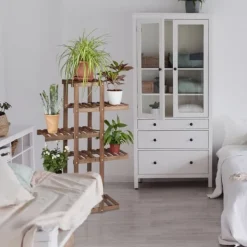 Sale Blomsterställ, Trä, 125x81x25 cm Växtställ