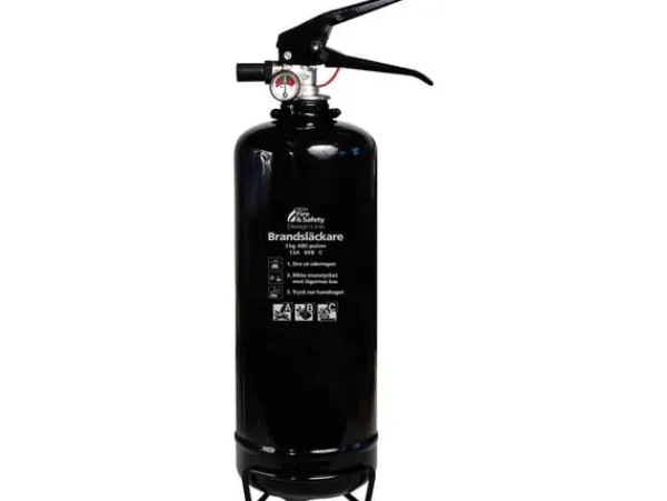 Brandsläckare Svart 2kg 13A