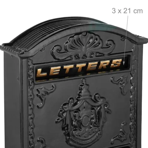 Brevinkast, Vintage-stil, 42x28x10 cm