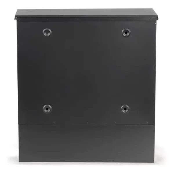 New Brevlåda - med tidningsrulle - 30x10x33,5 cm - antracit Postlådor & Brevlådor