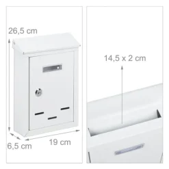 Sale Brevlåda, 26.5x19x6.5 cm, Kodustaar Postlådor & Brevlådor