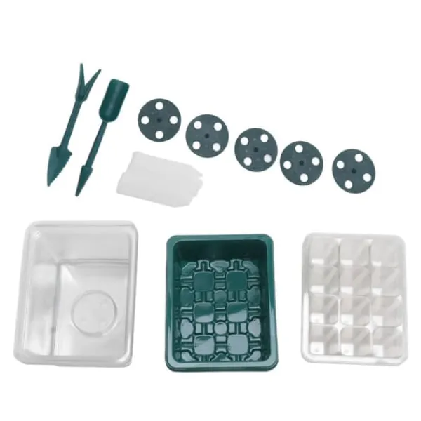 Best 12-cells fröstartbricka med justerbar fuktighetskupolbas för fröodling Kit För Växt- & Örtplantering