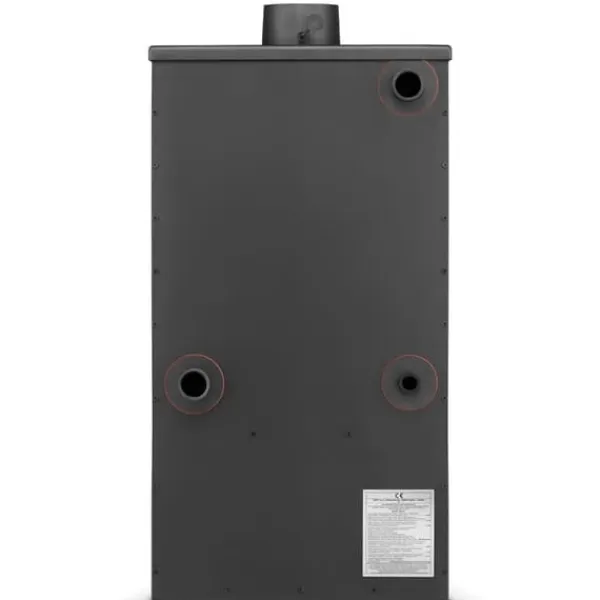 Clearance CV vedspis med vattenmantel - 22 kW - antracit Vedeldade Kaminer
