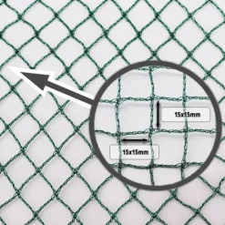 Online Dammnät 8 m x 8 m Lövnät Nät Fågelskyddsnät robust Markduk & Fiberduk