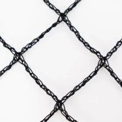 Dammnät 38 m x 16 m Svart Fiskdammsnät Bladnät Nät Fågelskyddsnät robust