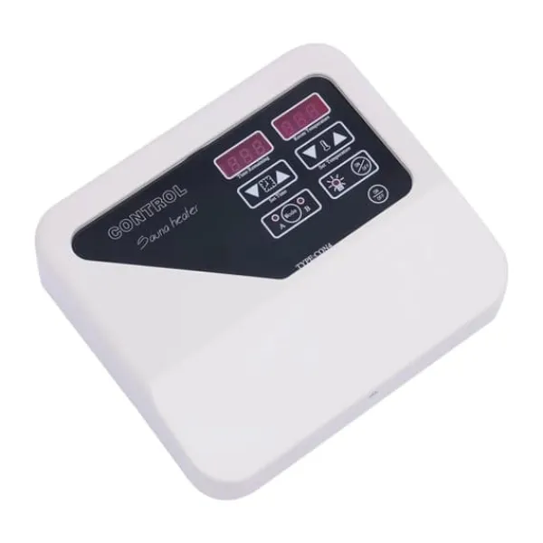 Best Digital bastustyrning - Extern kontrollpanel - 3–9 kW - 220–240 V - Temperatur 40–105 °C - Belysning max 60 W - Väggmonterad Bastu