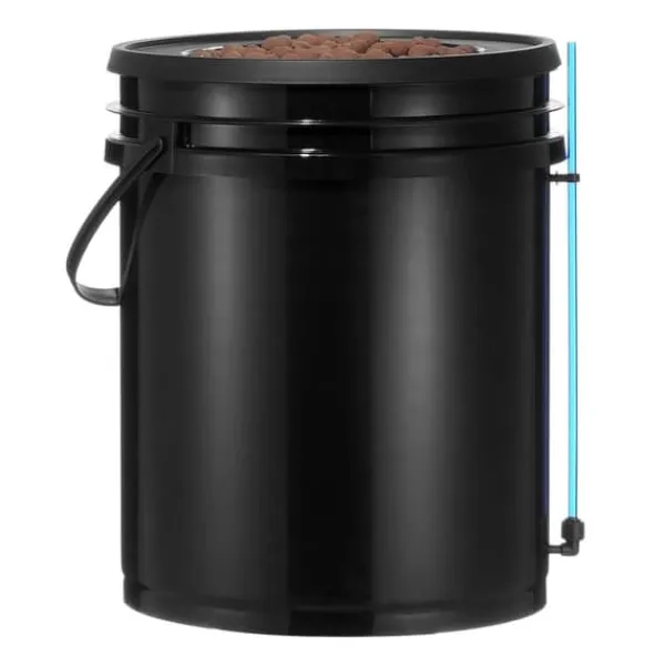 DWC Hydroponics Odlasystem Djupvattenkultur med Top Drip, 4 hinkars set, effektiv växttillväxt, lätt att använda