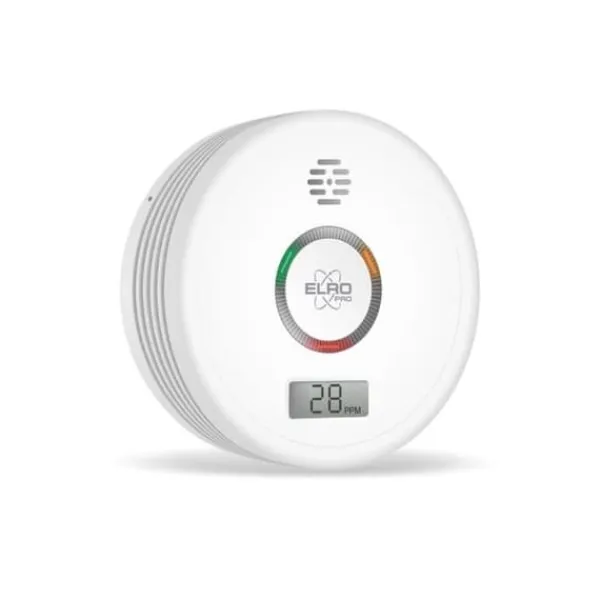 ELRO Pro PK4910 kolmonoxiddetektor - automatiskt självtest - 10 års batteri