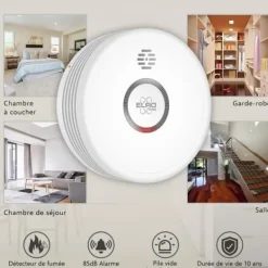 ELRO Pro PS4910 rökdetektor - Automatiskt självtest och 10 års batteritid