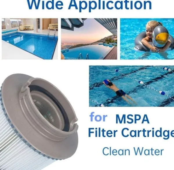 Online FD2089 Poolfilter för MSPA Uppblåsbara Pooler - 2 pack Pool- & Spatillbehör