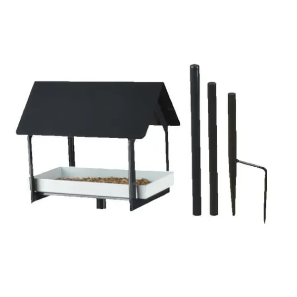 Outlet Fågelmatare - Esschert Design - Stål - Spett antracit - Utomhus - 126 cm För Fåglar & Småvilt