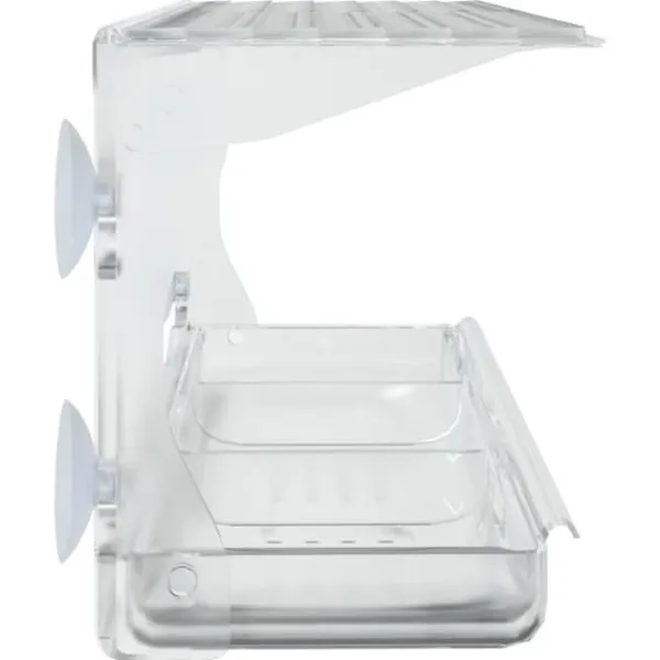Clearance Fågelmatare för fönster 2 st akryl 30x12x15 cm - Fågelmatare - Fågelmatare Fönster - Home & Living För Fåglar & Småvilt