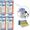Bestway Filter Typ II - - Lämplig för filterpump 58383 - 4 stycken & WAYS skurborste