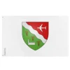 Flagga - Saint-Félici - 60 x 90 cm - Polyester - Tryck på framsidan/baksidan - Metallöglor