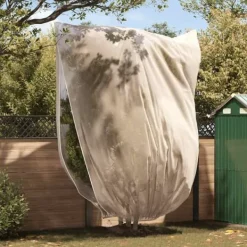vidaXL Frostskydd för växtfleeceöverdrag Beige 3,5 x 2,5 m
