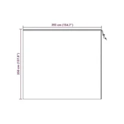 vidaXL Frostskyddsöverdrag för växter - - 3-pack - Grön - 3,5 x 3,93 m - Non-woven tyg