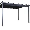 Best FURNLUX UTOMHUS PERGOLA LAZIO SVART 395CM Valvbågar, Spaljéer, Bersåer & Pergolor