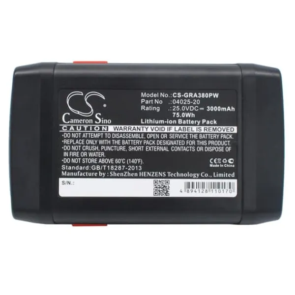 Best Gardena batteri 04025-20 för Accu-Spindelmaher 380 Li Trädgårdsmaskiner