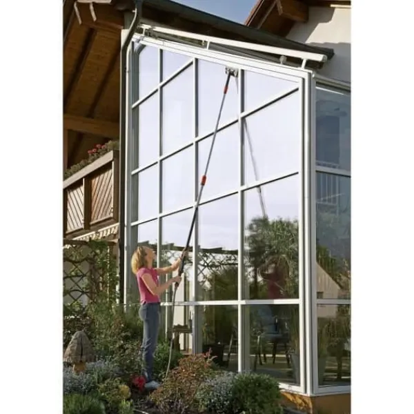 Gardena teleskopiskt vattenhandtag - Cleansystem® - 155 - 260 cm - Aluminium & halkfri beläggning