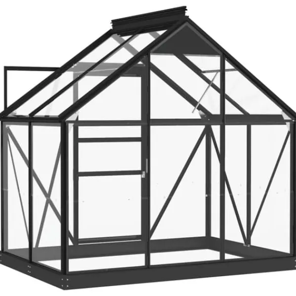 Sale Glasväxthus antracit 155x103x191 cm aluminium - Växthus - Växt Hus - Home & Living Växthus