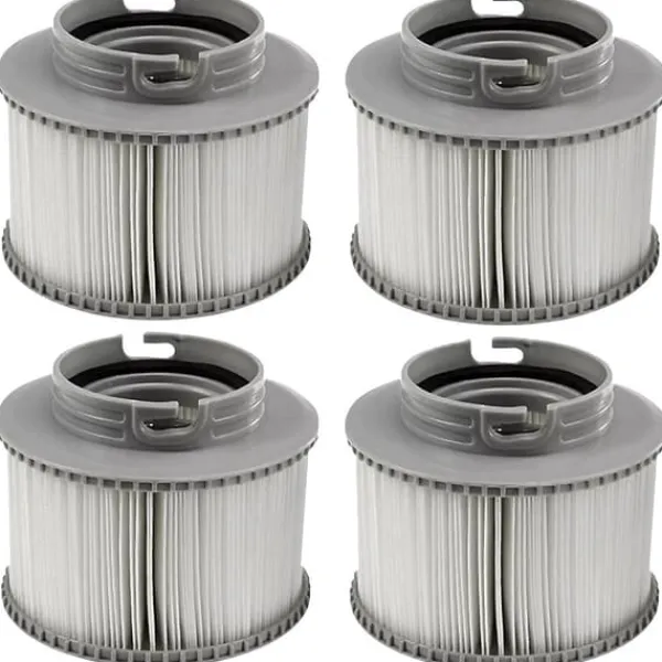 Outlet Gäller för Poolfilter MSPA uppblåsbara pooler FD2089 4-pack Pool- & Spatillbehör