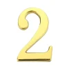 Sale Haushalt Door Number 2 Gp-2 45Mm Gold Adresskyltar & Husnummer