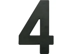 Hot Haushalt House Number 4 Mb-4 145Mm Black Adresskyltar & Husnummer