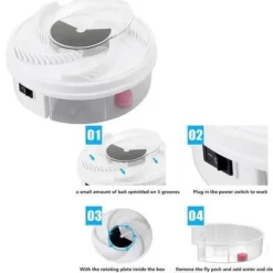 HEM PEST FÄLLA Elektrisk insektsflugfälla Automatisk insektsflugfälla