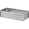Best Högbädd i stål 120x60x30,5 cm, rostfri & vädertålig – balkong/trädgård Planteringsbänkar
