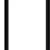 Hilta Metal Log Holder with Wheels, Black, 25x40x100 cm
