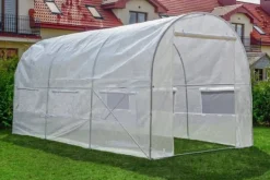 New Hållbart 10m² hobbyväxthus med UV-4-filter & ventilationsfönster för optimal växttillväxt Växthus