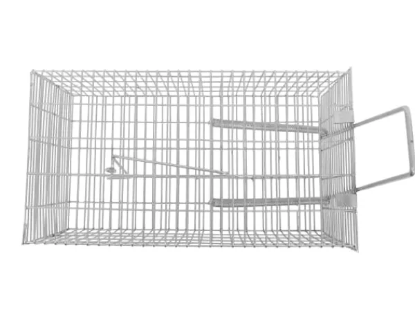 Clearance HOME It® XL rottefælde 31×17×16 cm galvaniseret Skadedjursfällor