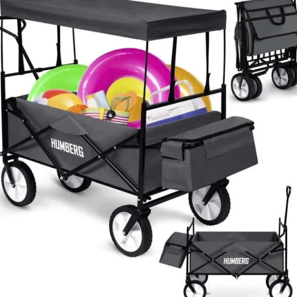 Humberg Hopfällbar transportvagn 80l HM-514